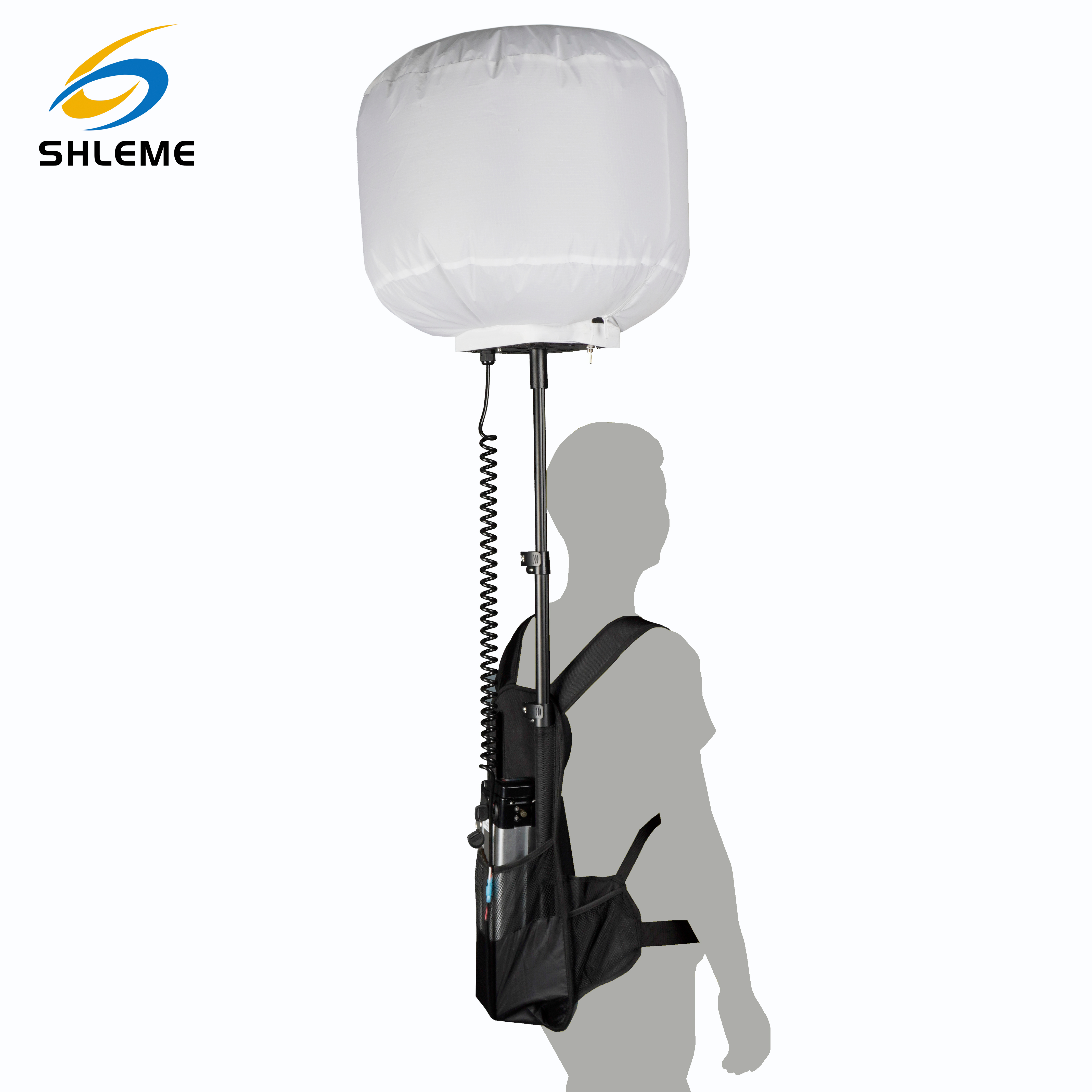Welcome Shlemes new product ：Backpack Light tower!(图1)