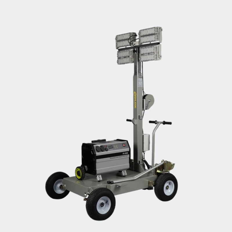 Chariot mobile à LED 800 W
