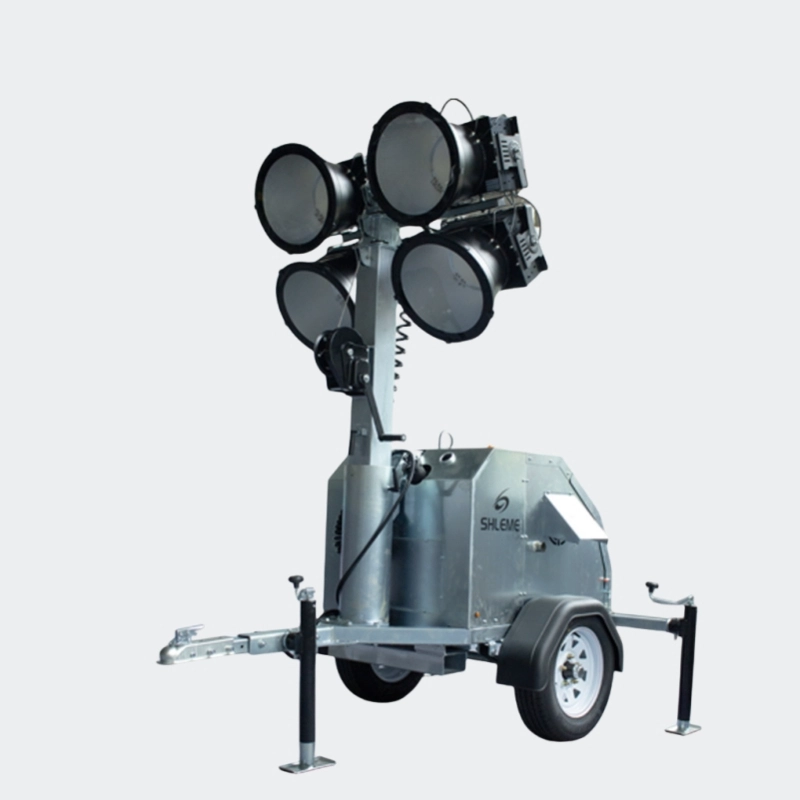 Diesel-Lichtmast