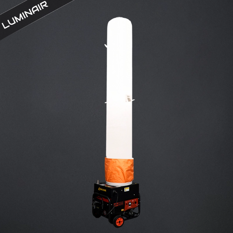 Torre de luz LED con generador