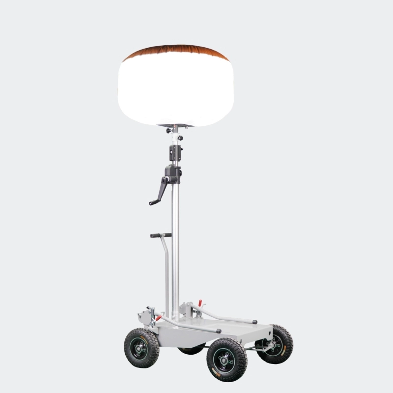 Carro móvil con globos LED
