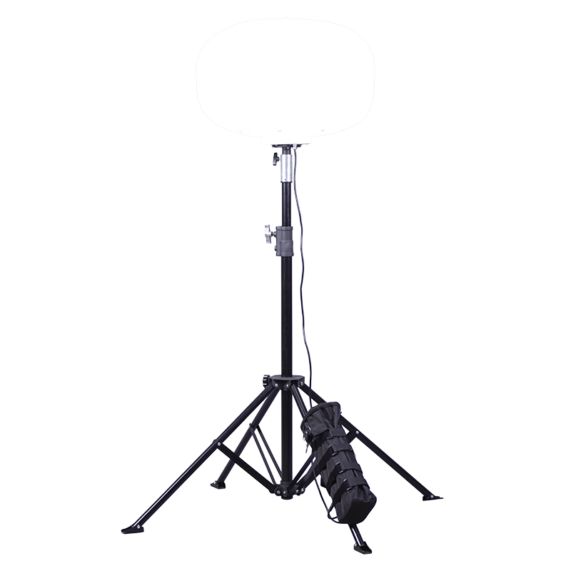 Iluminação temporária de balão para camping