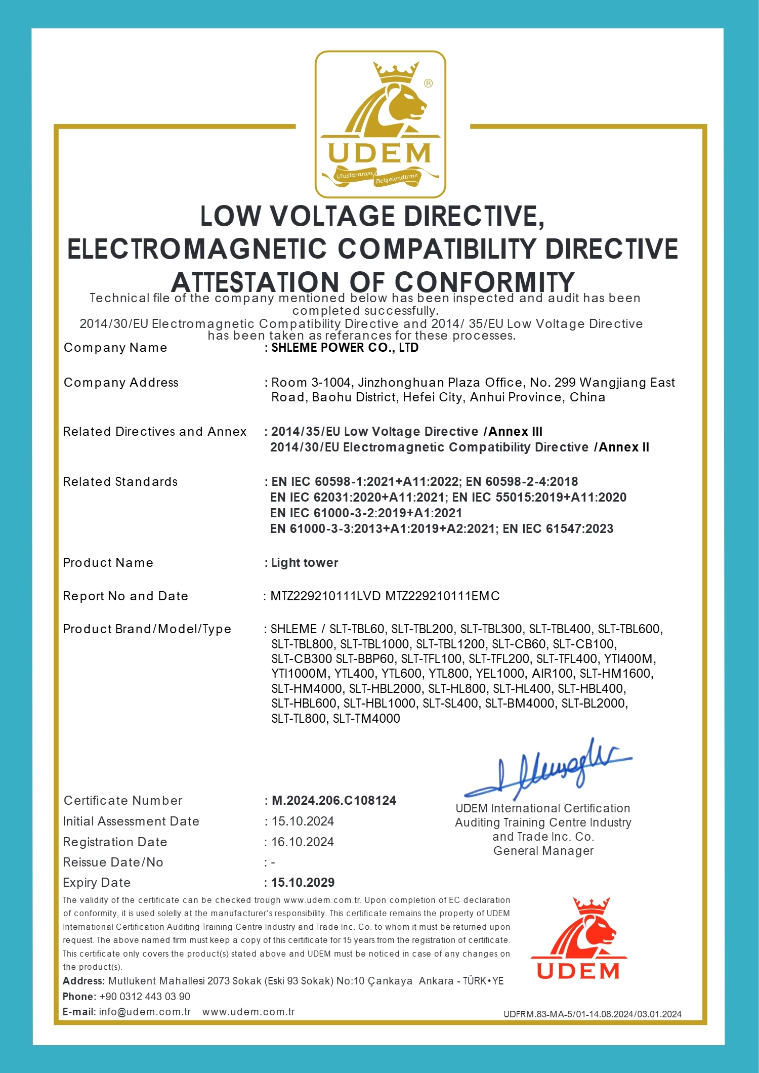 CE Certification