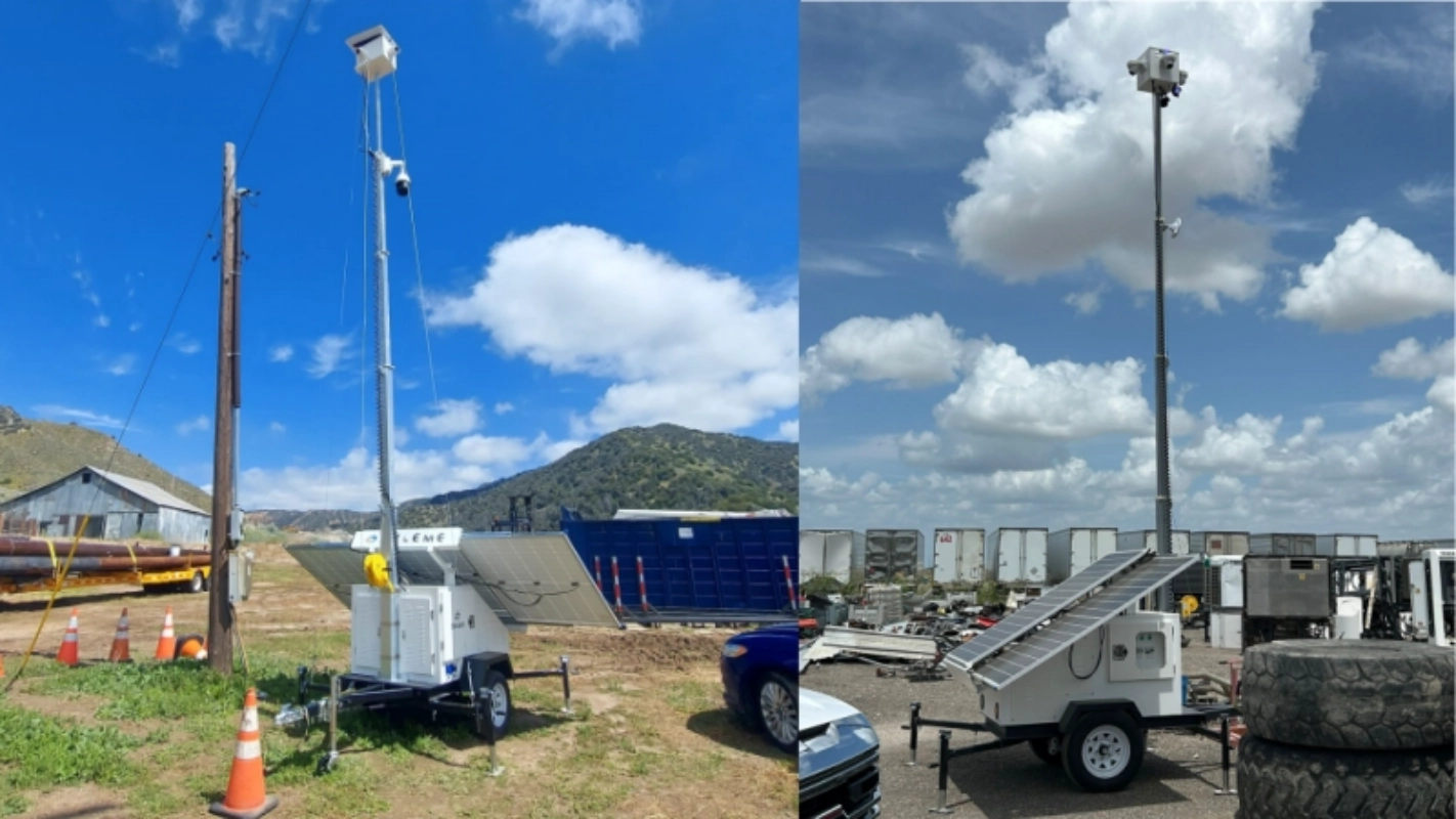 Solar Security Trailer