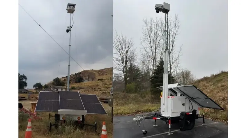 Kameraturm für Baustellen
